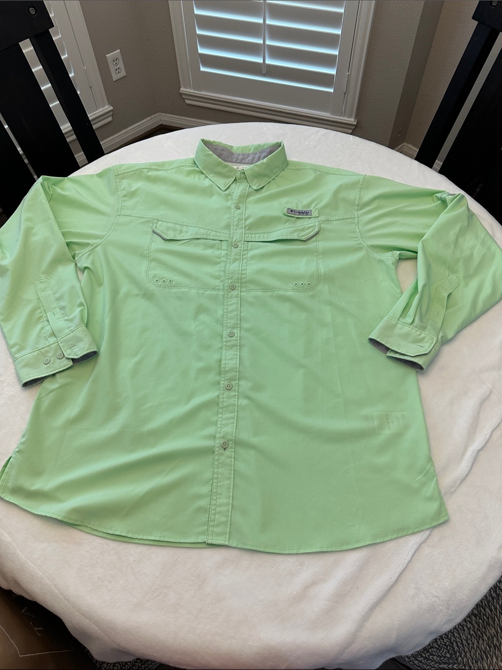 Men’s Columbia PFG Long-sleeved button-up shirt